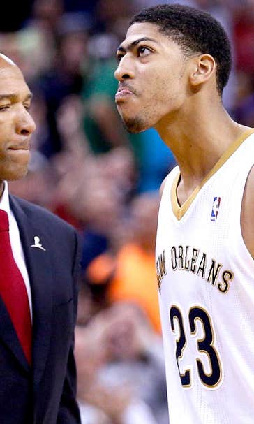 Anthony Davis goes for 40 points, 21 rebounds in OT win